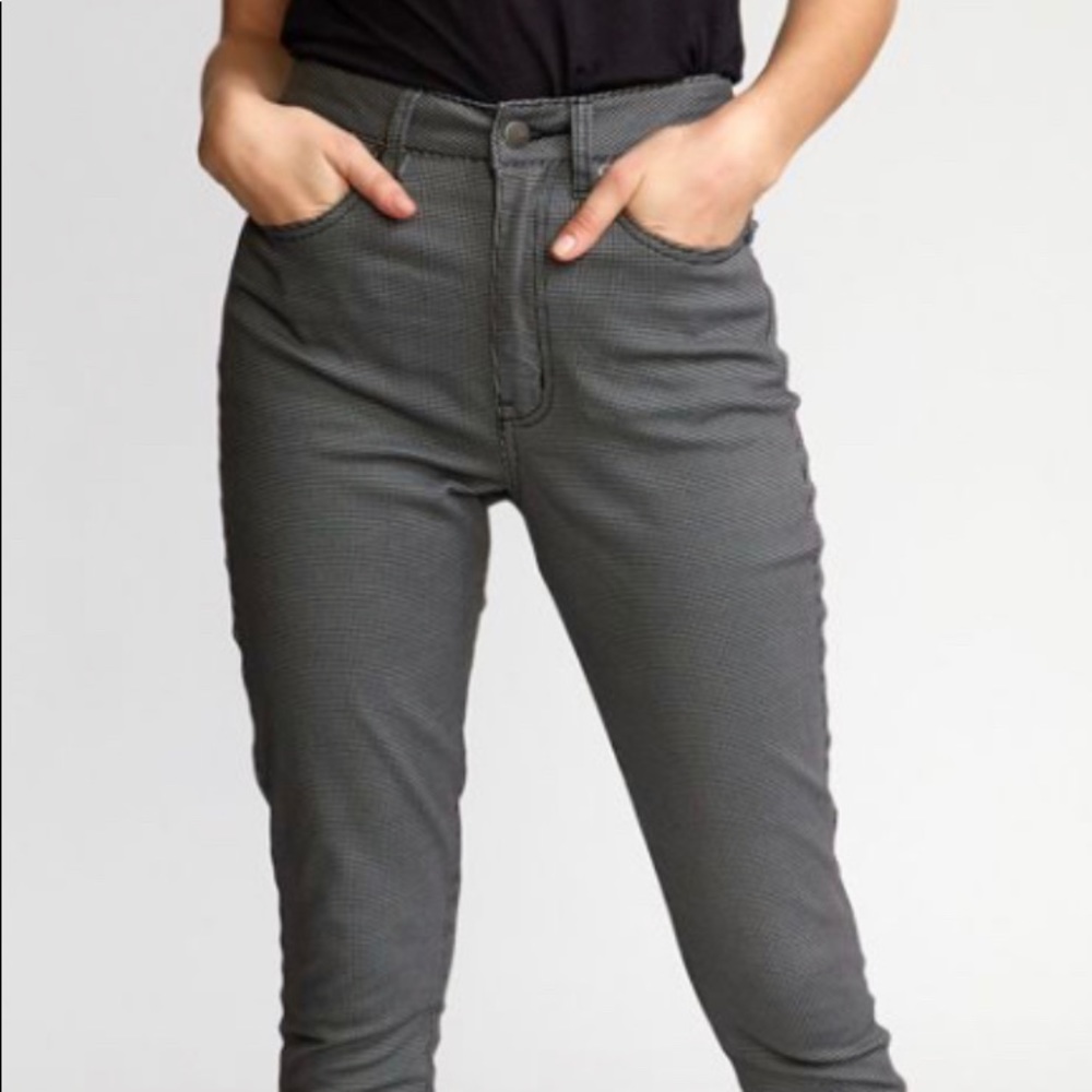 RVCA houndstooth pants